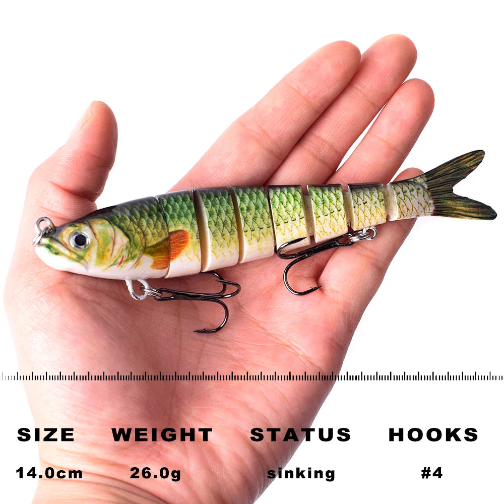 CCLTBA Multi Jointed Swimbait